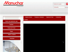 Tablet Screenshot of manucharelsalvador.net